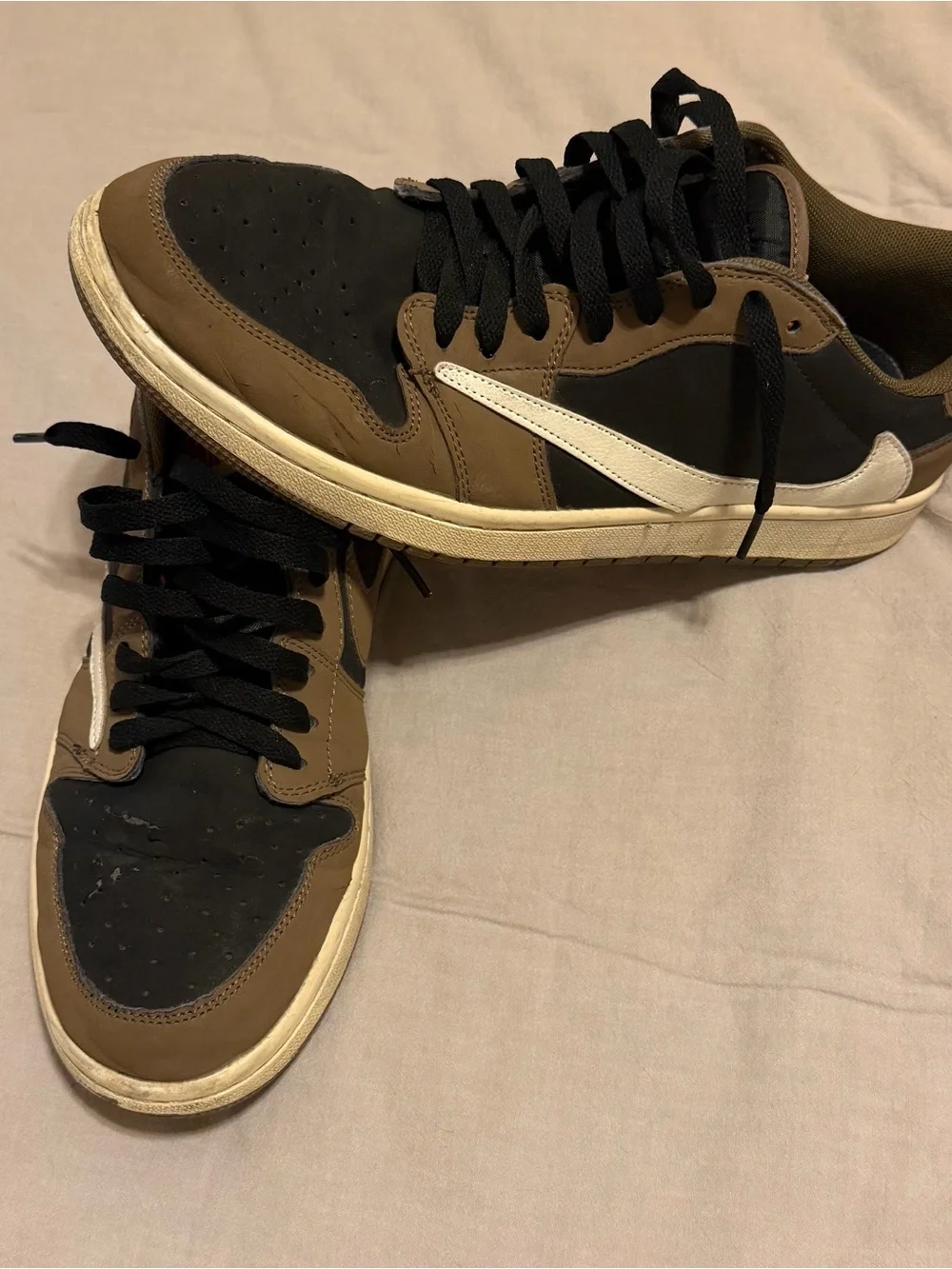 Jordan Men’s 1 OG Low x Travis Scott Mocha